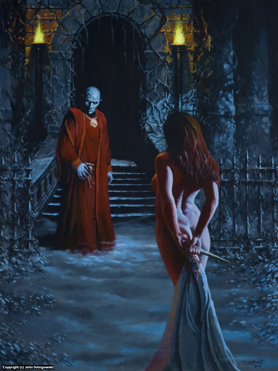 Infected By Art » Art Gallery » John Dotegowski » Vampire Bait in