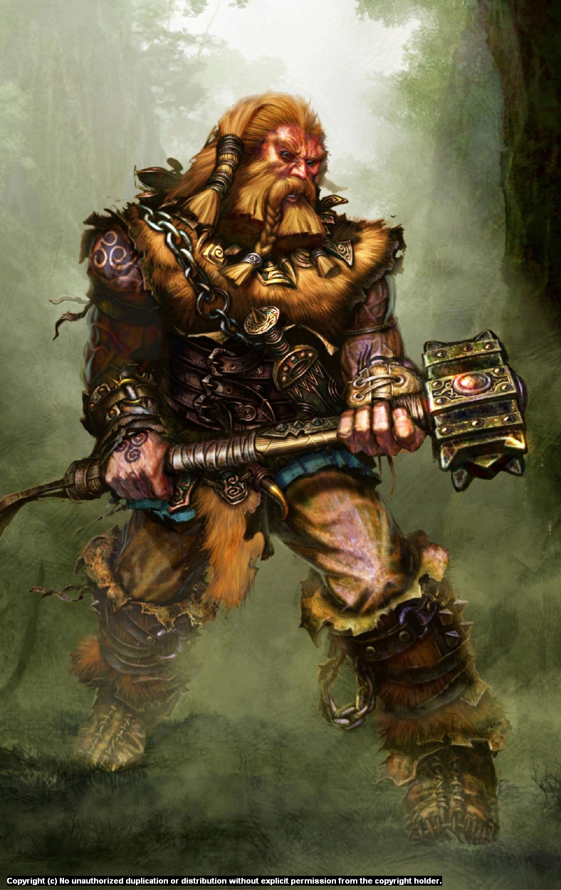 Infected By Art » Art Gallery » Gary Freeman » Barbarian Concept Art in