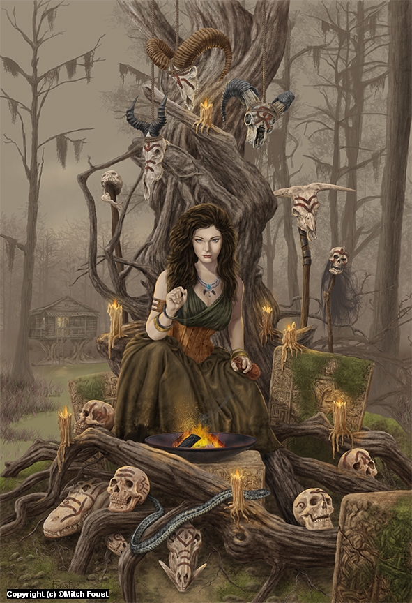Infected By Art » Art Gallery » Mitch Foust » Dark Ritual in The Art of