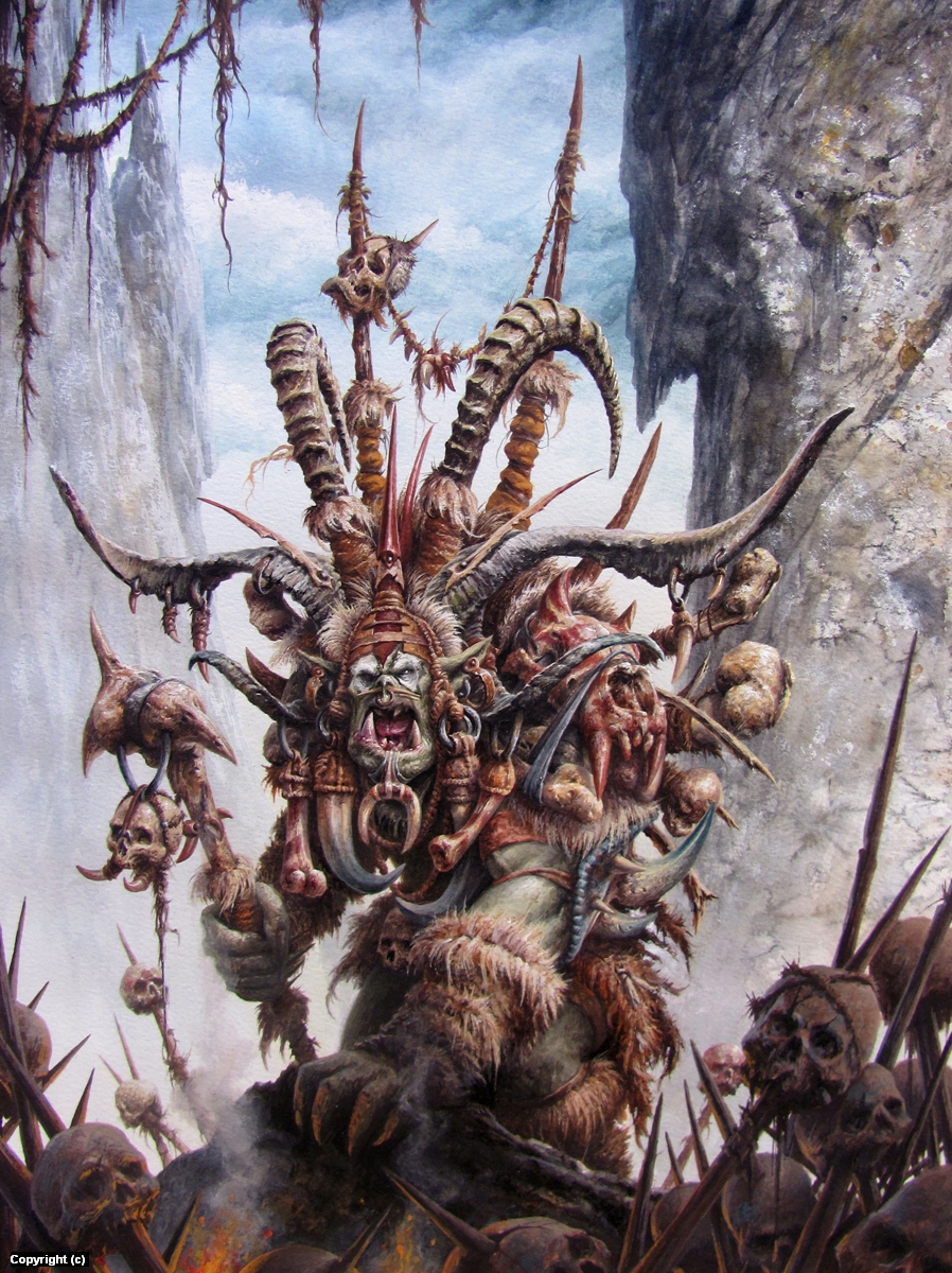 Infected By Art » Art Gallery » Filip Burburan » Orc Shaman in Filip