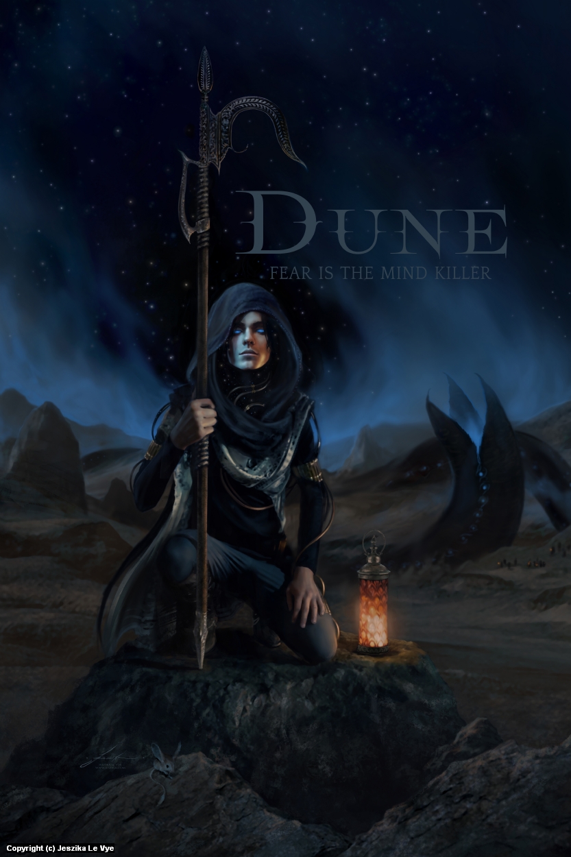 Infected By Art Art Gallery Jeszika Le Vye Dune Muaddib In Cover Art