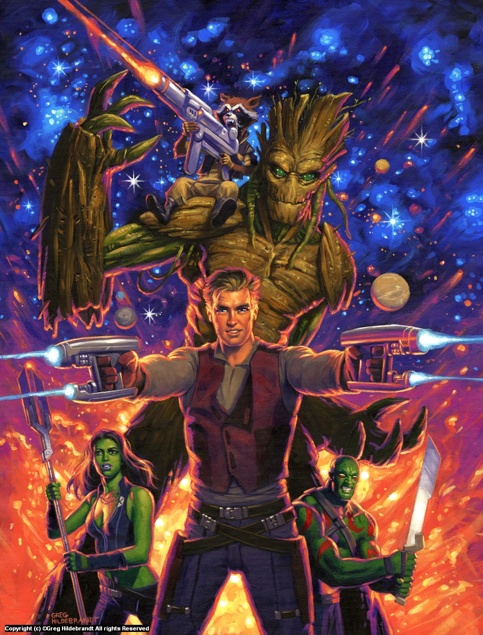 Infected By Art » Art Gallery » Greg Hildebrandt » Guardians of the ...