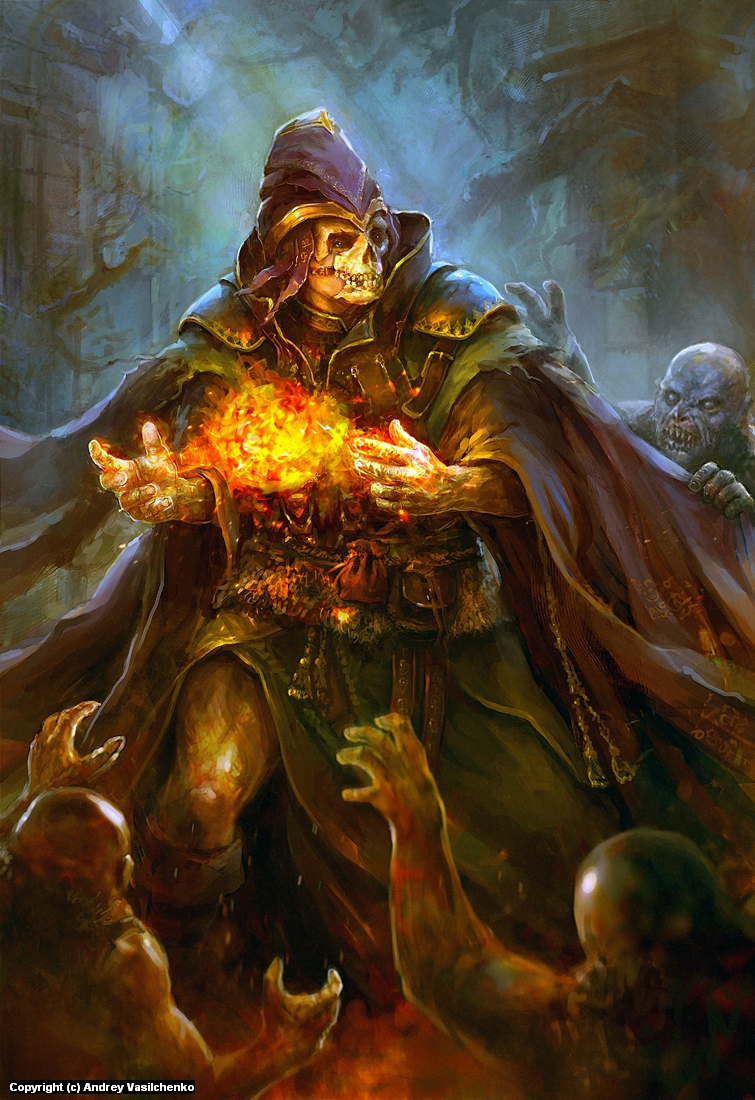 Infected By Art » Art Gallery » Andrey Vasilchenko » Last sorcery in ...